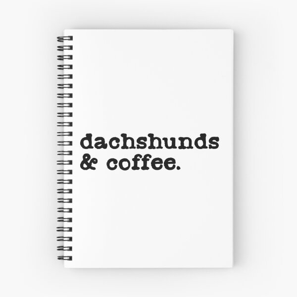 Item preview, Dachshunds And Coffee - Sausage Dog designed and sold by Hic21.