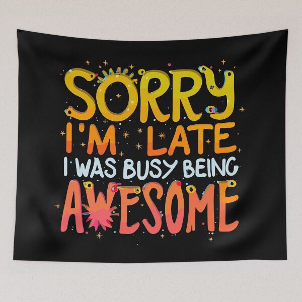 Item preview, Sorry I'm late designed and sold by Kombinerki.