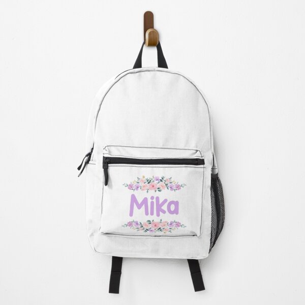 Item preview, Purple Flower Mika Name Label designed and sold by NormadWorld.