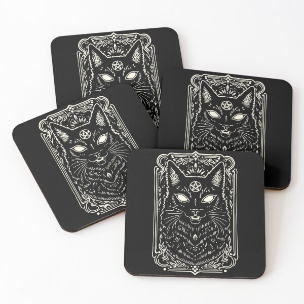 Item preview, Occult Witch Cat designed and sold by daianaart.