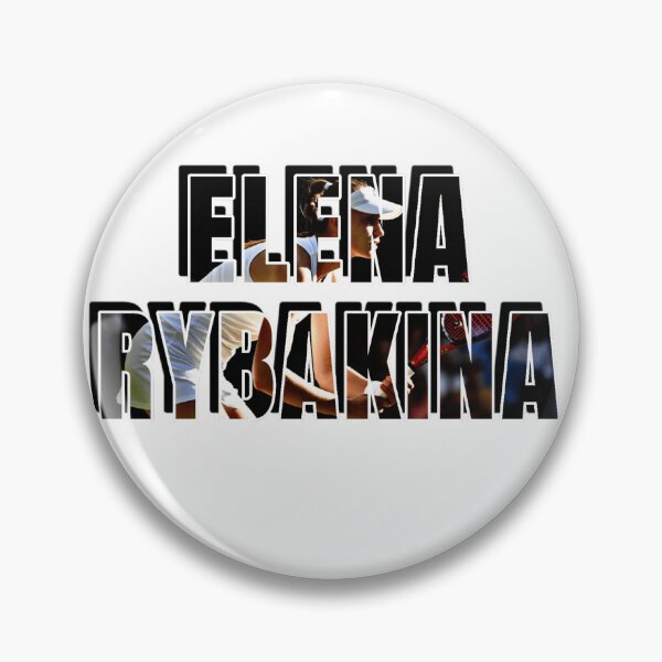 Item preview, Imagen de Rybakina en texto designed and sold by AissTee.