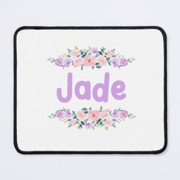 Item preview, Purple Flower Jade Name Label  designed and sold by NormadWorld.