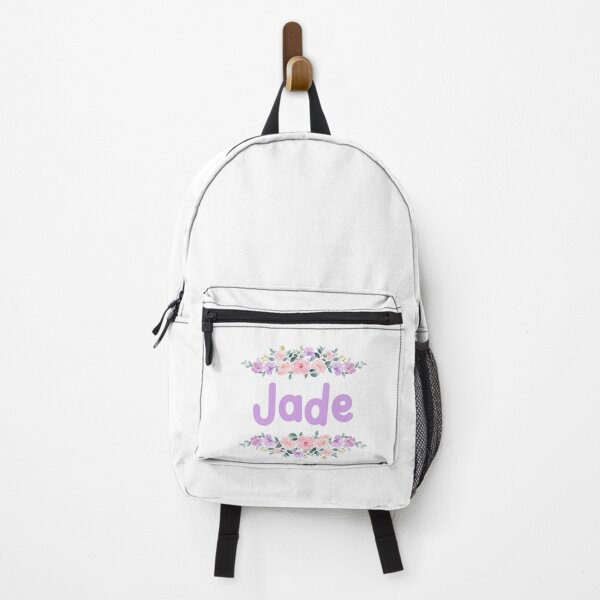 Item preview, Purple Flower Jade Name Label designed and sold by NormadWorld.