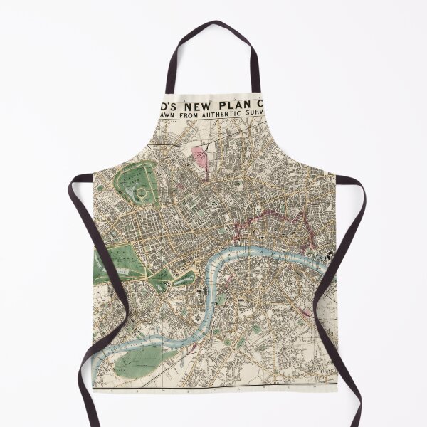 Item preview, Whitbread's new plan of London 1852 designed and sold by colourfind.