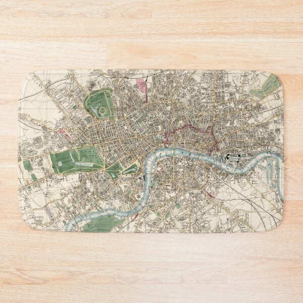 Item preview, Whitbread's new plan of London 1852 designed and sold by colourfind.