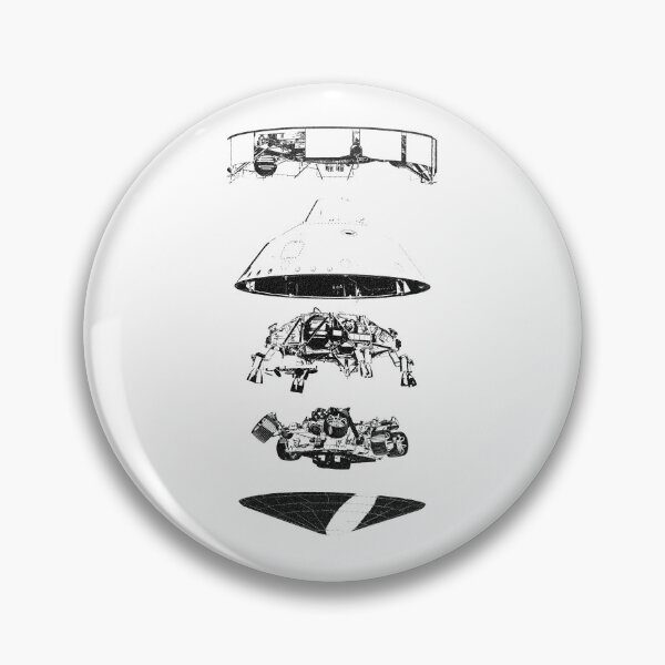 Item preview, Mars 2020 Perseverance Spacecraft and Rover - Monochrome designed and sold by flashman.