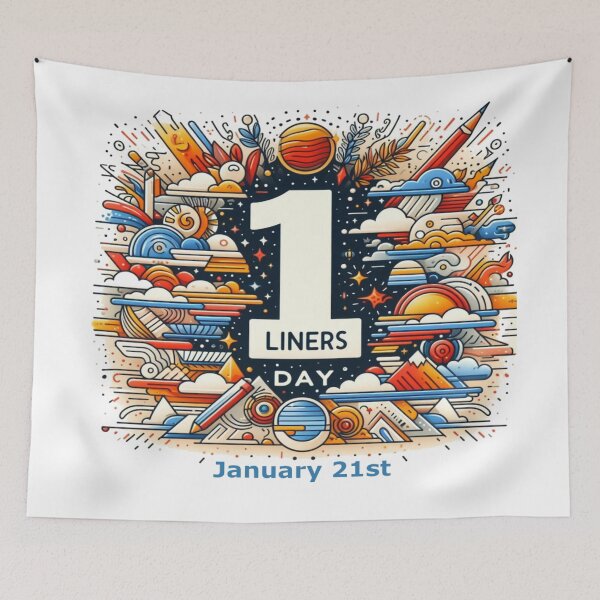 Item preview, Jan 21st - One Liners Day designed and sold by CrankyOldDude.