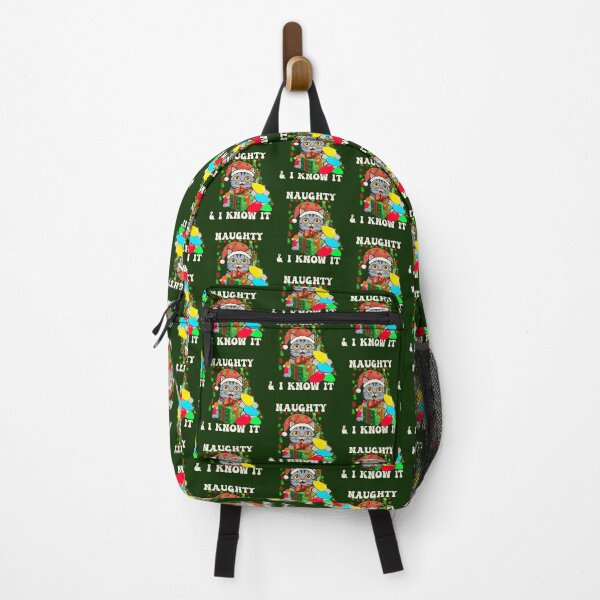 Item preview, Cat Christmas Tree Naughty & I Know It Funny designed and sold by tamdevo1.