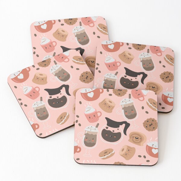 Item preview, Sweet Sips: Kawaii Coffee and Treats Delight Pack designed and sold by RuyaFab.