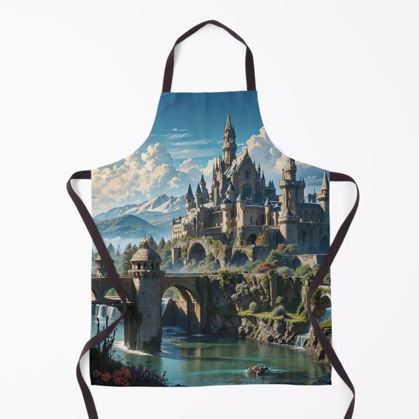 Item preview, Epic Castle Citadel Majesty Jigsaw Puzzles - Majestic Fortress on Redbubble designed and sold by PuzzleBoxDesign.