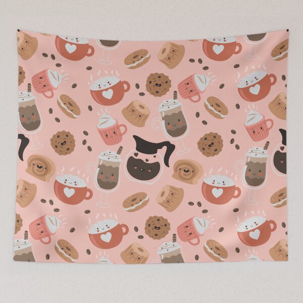 Item preview, Sweet Sips: Kawaii Coffee and Treats Delight Pack designed and sold by RuyaFab.