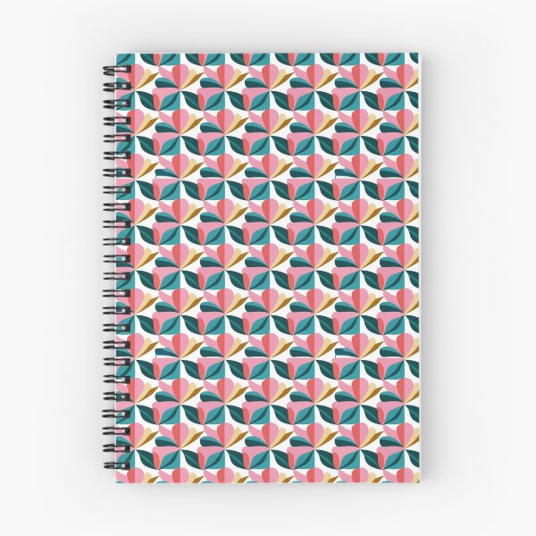 Item preview, Bright Spring / Clear Spring pattern, skin-tone matching, personal color analysis, PCA, geometric floral pattern designed and sold by look4seasons.