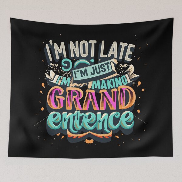 Item preview, I'm not late designed and sold by Kombinerki.