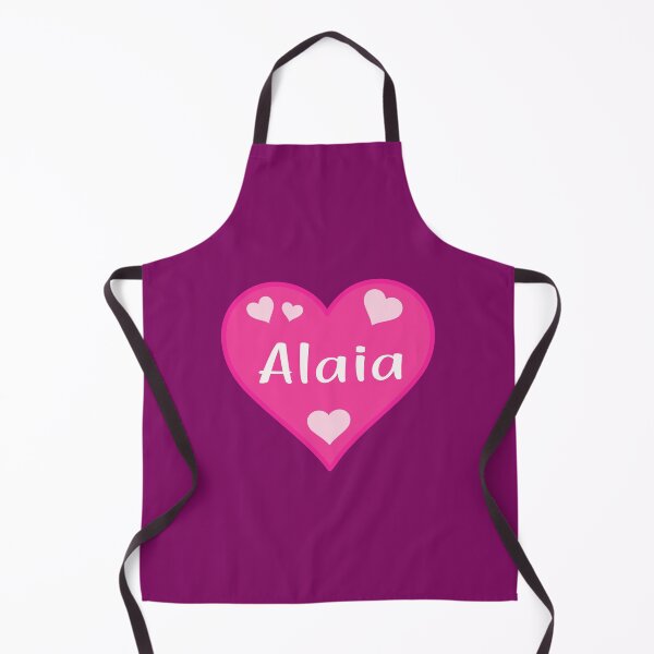 Item preview, Alaia Name Pink Heart designed and sold by Jeallan Designs.