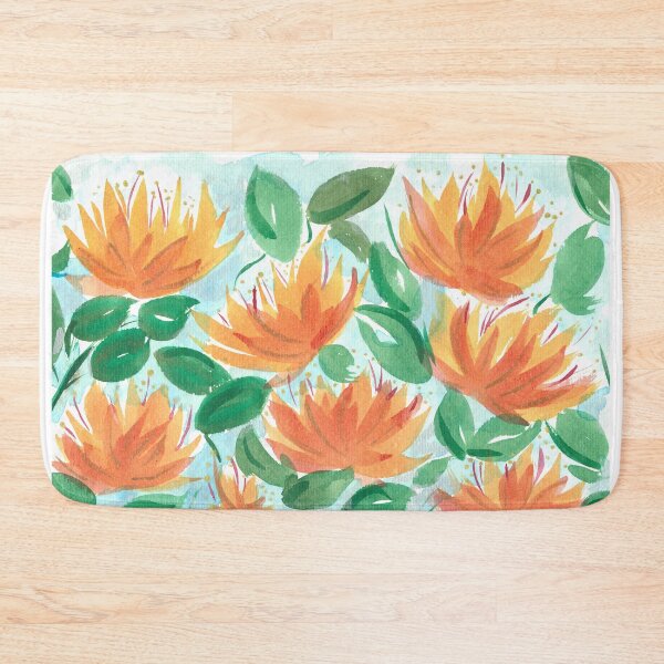 Item preview, Orange Blooms designed and sold by Imogen McCann.