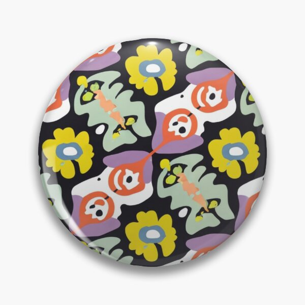 Item preview, Bright Spring / Clear Spring pattern, skin-tone matching, personal color analysis, PCA, geometric floral pattern designed and sold by look4seasons.