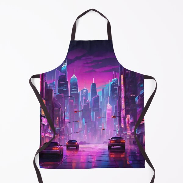 Item preview, Vibrant Neon Lights Glowing Windows: A Stunning Display of Color at Night designed and sold by Best-Art-32.