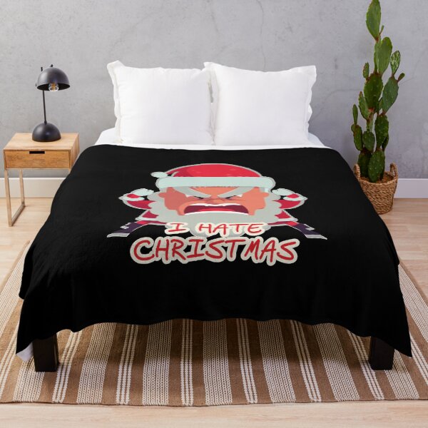 Item preview, Angry Santa I Hate Christmas designed and sold by kreafox.
