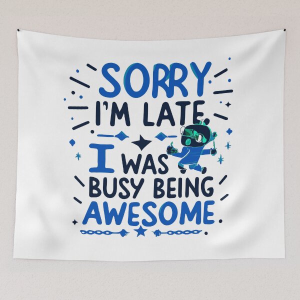 Item preview, Sorry I'm Late designed and sold by Kombinerki.