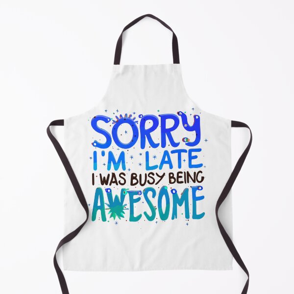 Item preview, Copy of Sorry I'm Late designed and sold by Kombinerki.