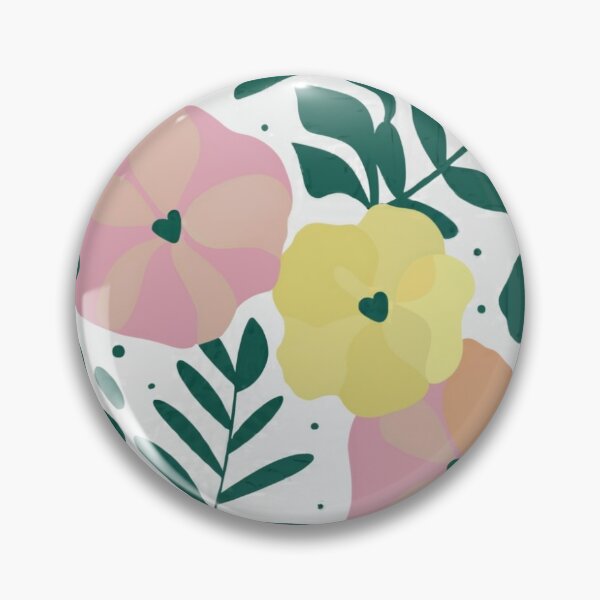 Item preview, Bright Spring / Clear Spring pattern, skin-tone matching, personal color analysis, PCA, floral pattern designed and sold by look4seasons.