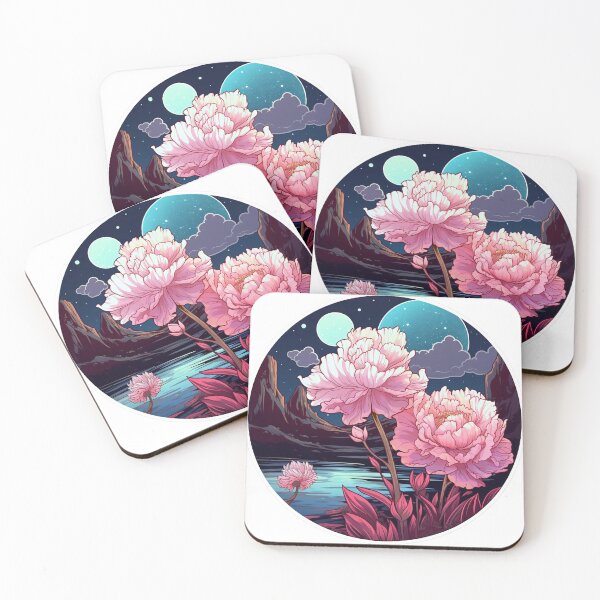 Item preview, Cosmic Garden: Nebula Petal Embrace designed and sold by kawaiidoodlesuk.