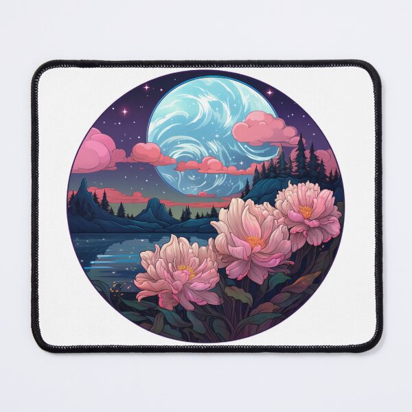 Item preview, Cosmic Garden: Cosmic Peony Enchantment designed and sold by kawaiidoodlesuk.
