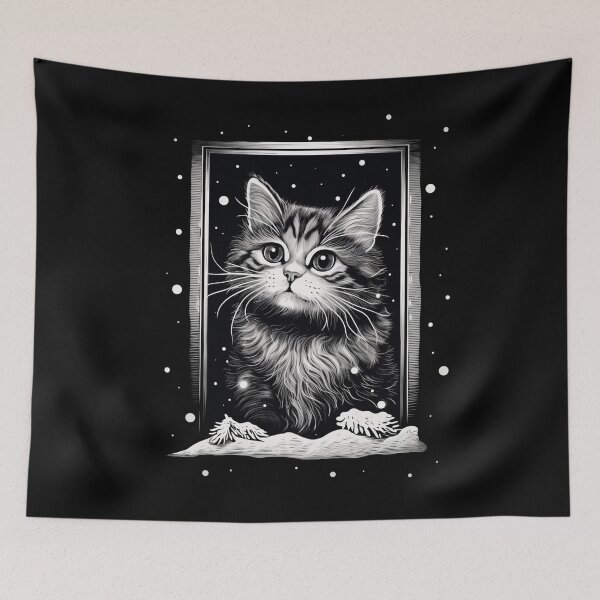 Item preview, Christmas Cat  designed and sold by AnnaMDesign.