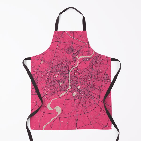 Item preview, Ahmedabad City Map of Gujarat, India - Blossom designed and sold by deMAP.