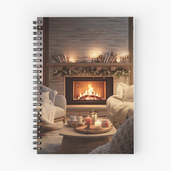 Artikelvorschau, Gemütlicher Winterabend am Kamin entworfen und verkauft von FireScreen.