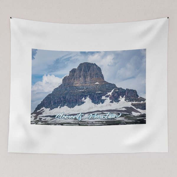 Item preview, Clements Mountain Glacier National Park designed and sold by GestaltImagery.
