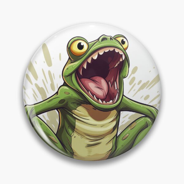 Item preview, Screaming Froggy Cute Frog designed and sold by Samanthi007.