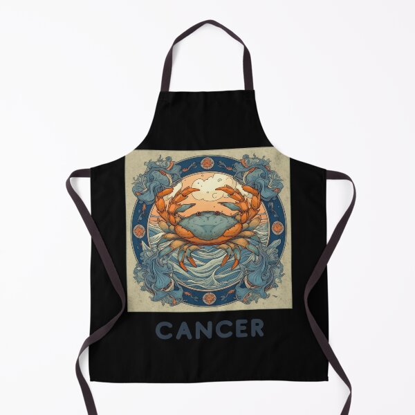 Item preview, Cancer Zodiac- Horescope/SunSign Theme on black back ground designed and sold by CosmicNook1.