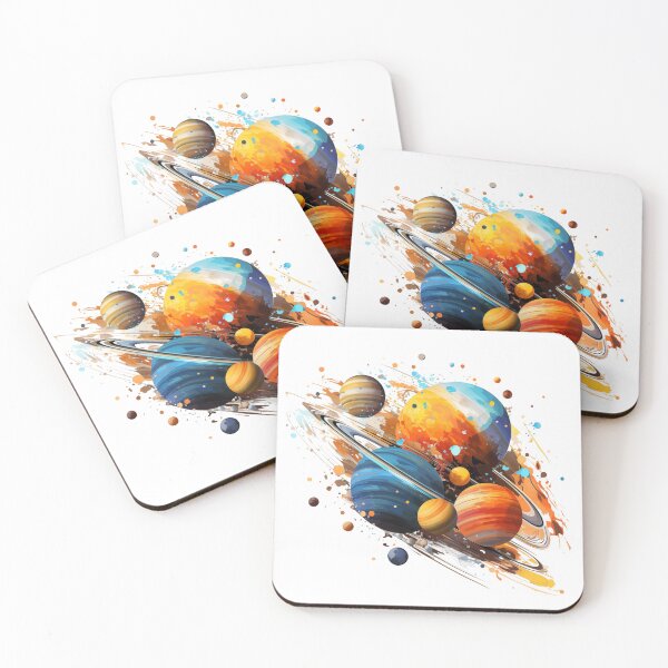 Artikelvorschau, Planets Color Aesthetic Gift for Her entworfen und verkauft von Samanthi007.