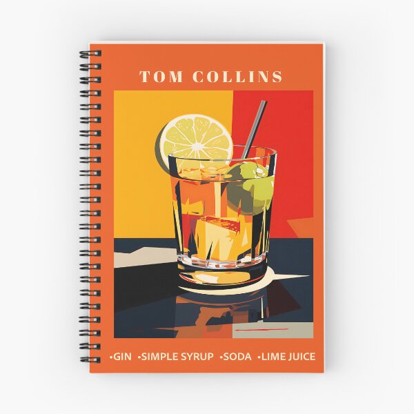 Item preview, Tom Collins Cocktail Poster  designed and sold by BodhiSummer.