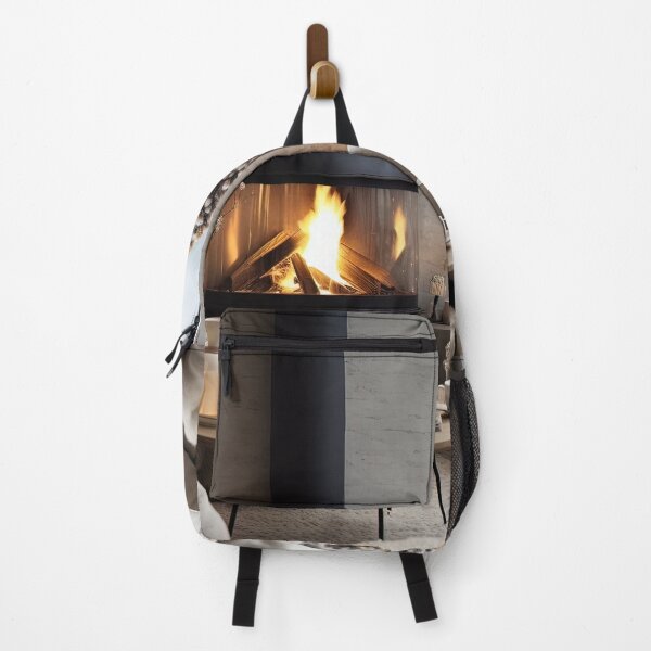 Item preview, Cozy Winter Evening by the Fireplace designed and sold by FireScreen.