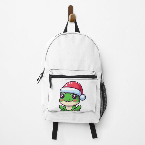Item preview, Cute froggy with santa hat designed and sold by Wxjtecki.