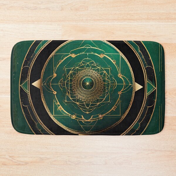 Item preview, Sacred Geometry Mandala Harmonious Cosmic Balance designed and sold by SpiritualManda.