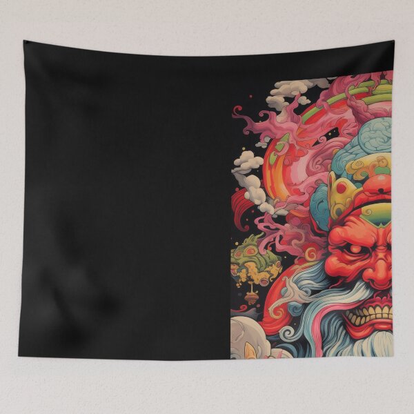 Item preview, Abstract Colorful Pop Art Skull designed and sold by Joyfulimaginery.