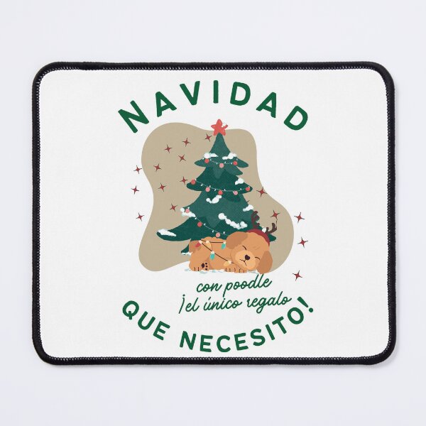 Item preview, Navidad con Poodle, el Unico Regalo que Necesito designed and sold by ARUN VASWANI.