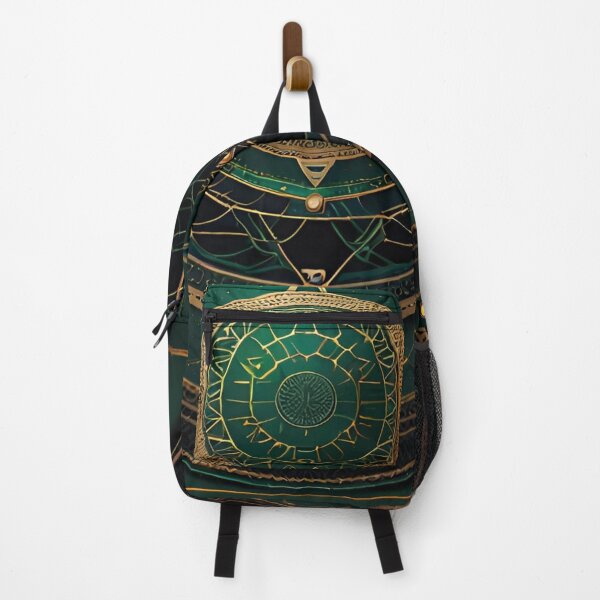 Item preview, Sacred Geometry Green Mandala Cosmic Balance designed and sold by SpiritualManda.