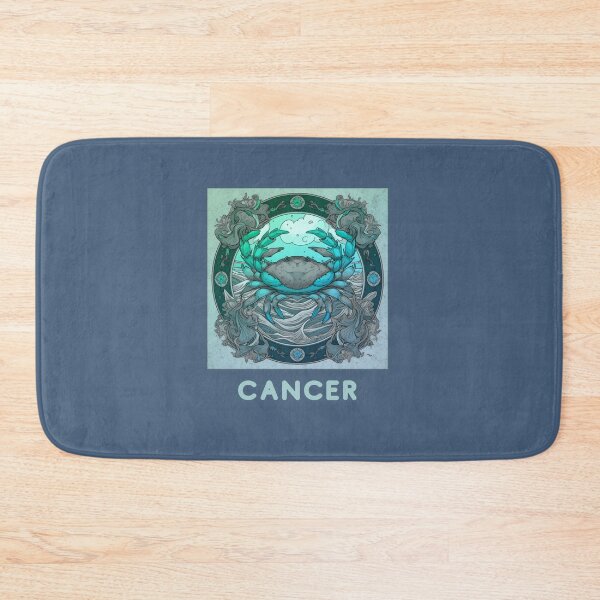Item preview, Cancer  Zodiac- Horescope/SunSign Theme  on   blue back ground designed and sold by CosmicNook1.
