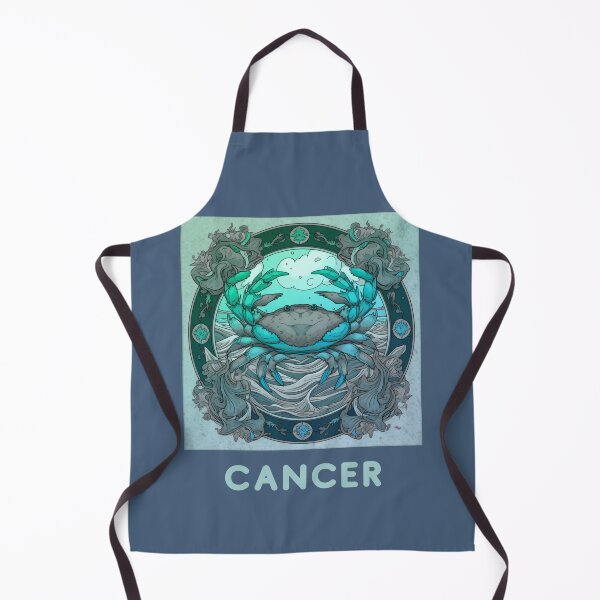 Item preview, Cancer  Zodiac- Horescope/SunSign Theme  on   blue back ground designed and sold by CosmicNook1.