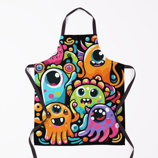 Item preview, Cute colorful monsters designed and sold by gittuska11.