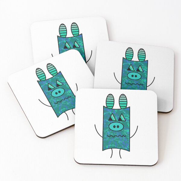 Item preview, Teal Monster designed and sold by Leah Haas.