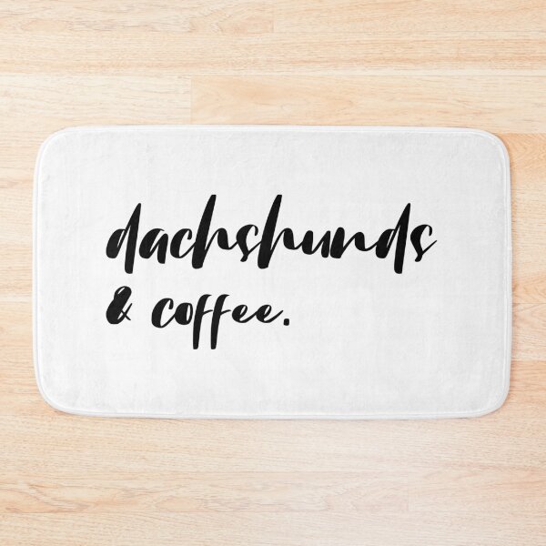 Item preview, Dachshunds And Coffee Wiener designed and sold by Hic21.