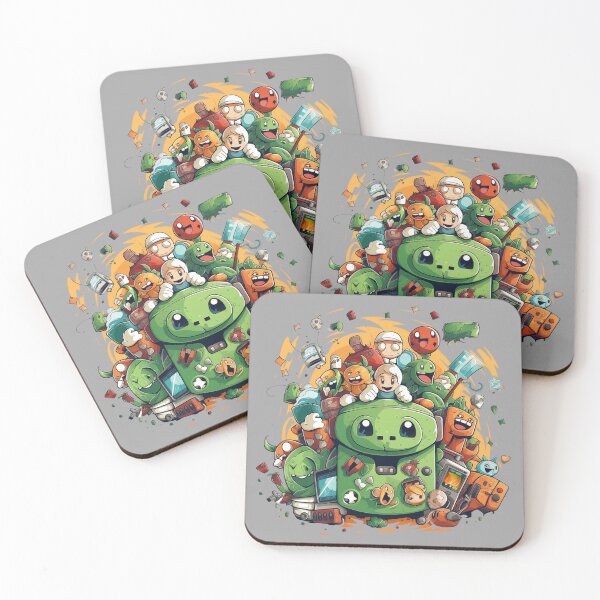 Item preview, Geometry Dash Game Cute Game Characters designed and sold by Samanthi007.