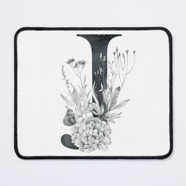 Artikelvorschau, Watercolor floral letter J with flowers. Personalized Monogram. entworfen und verkauft von tapilipa.