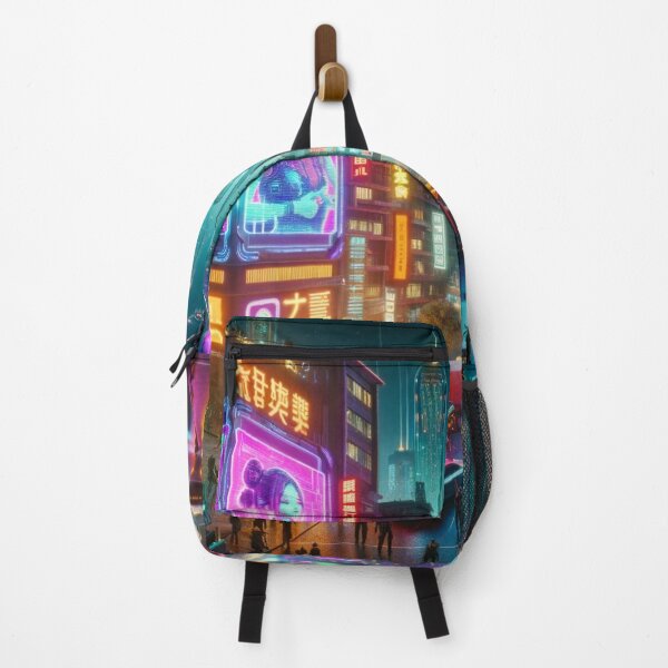 Item preview, Night Metropolis: A Cyberpunk Journey designed and sold by masquetea.