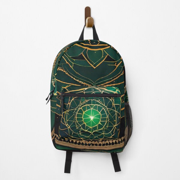 Item preview, Cosmic Harmony Mandala Green Art designed and sold by SpiritualManda.